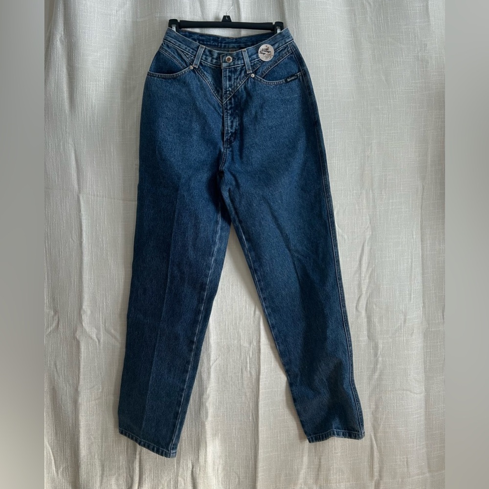 Vintage Rocky Mountain Indigo Women's Straight Leg Mom Jeans